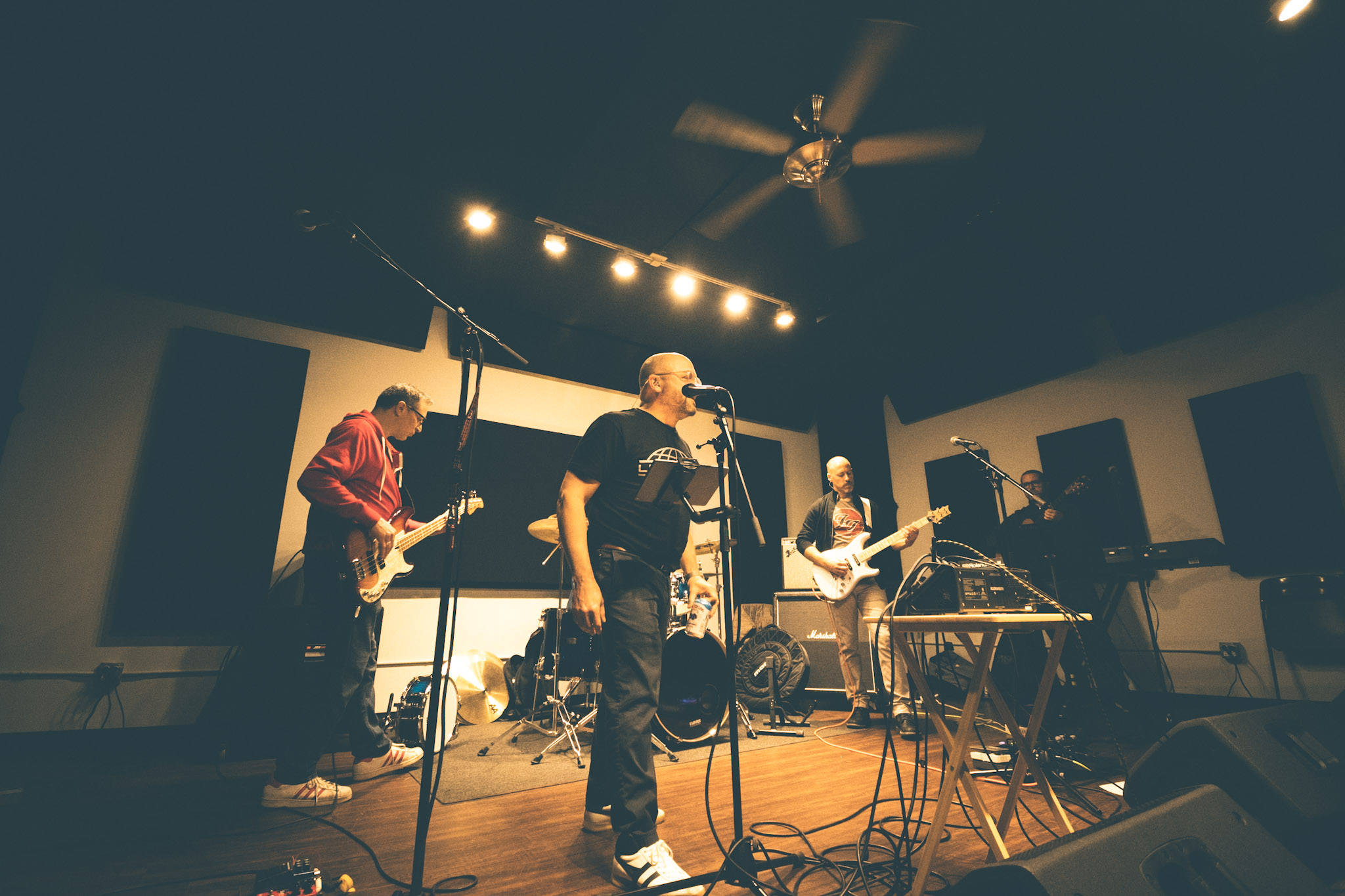 Rehearsal wide shot